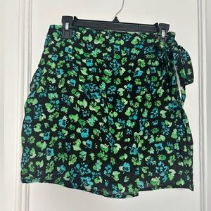 Noisy May High Waisted Mini Wrap Skirt Small